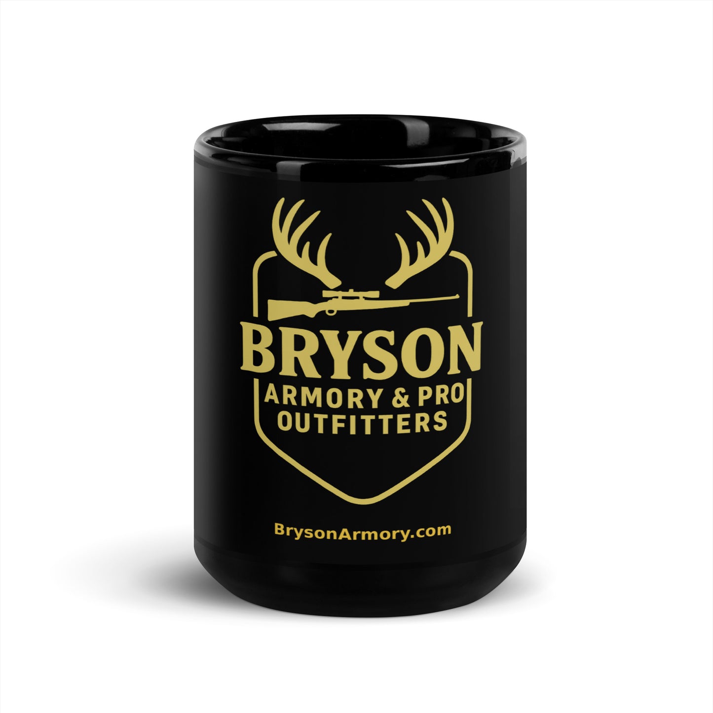 Sturdy and sleek Black Glossy Mug, perfect for coffee or tea. Ideal addition to any kitchen.