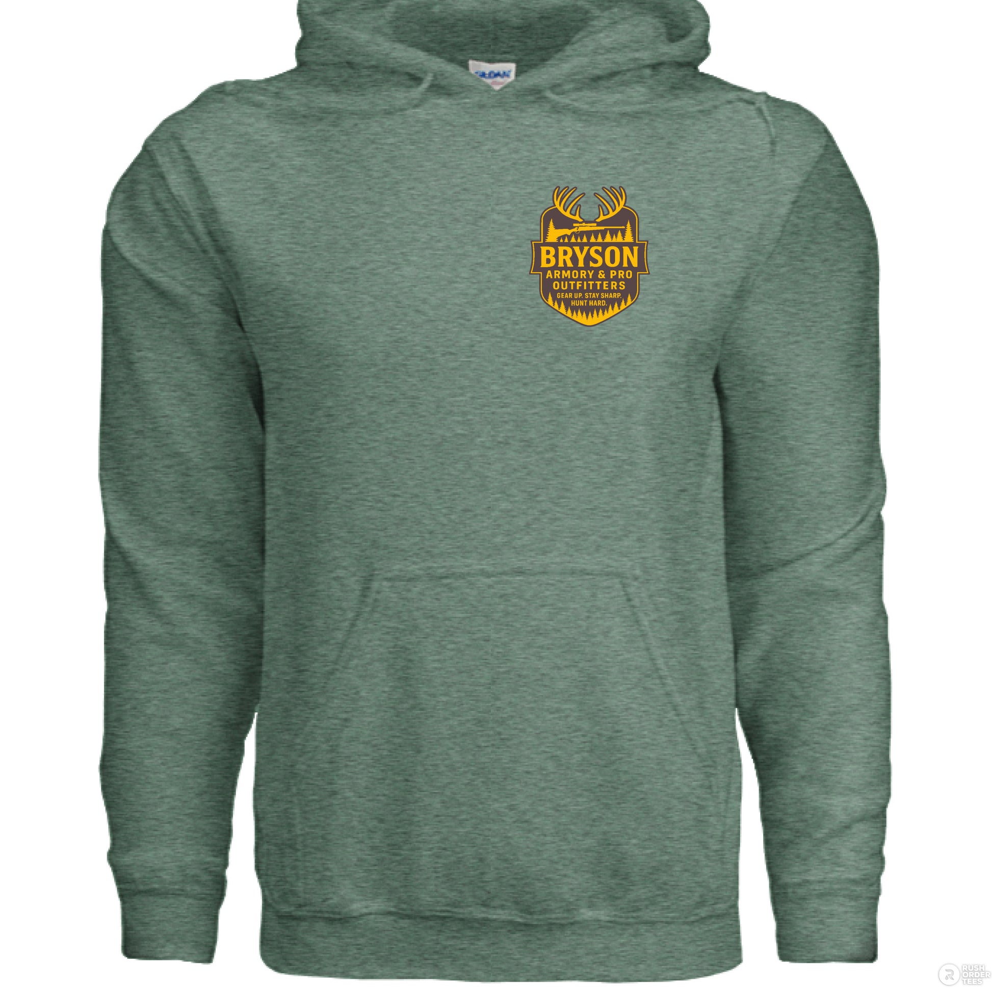 Heather Sport Dark Green - FRONT
