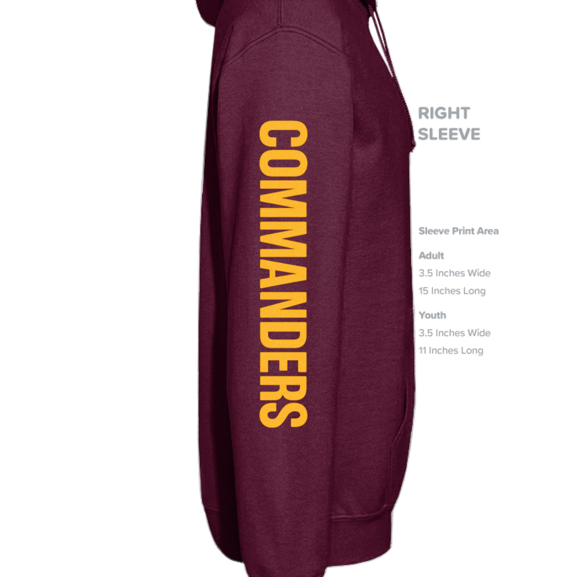 MAROON - SLEEVE_RIGHT