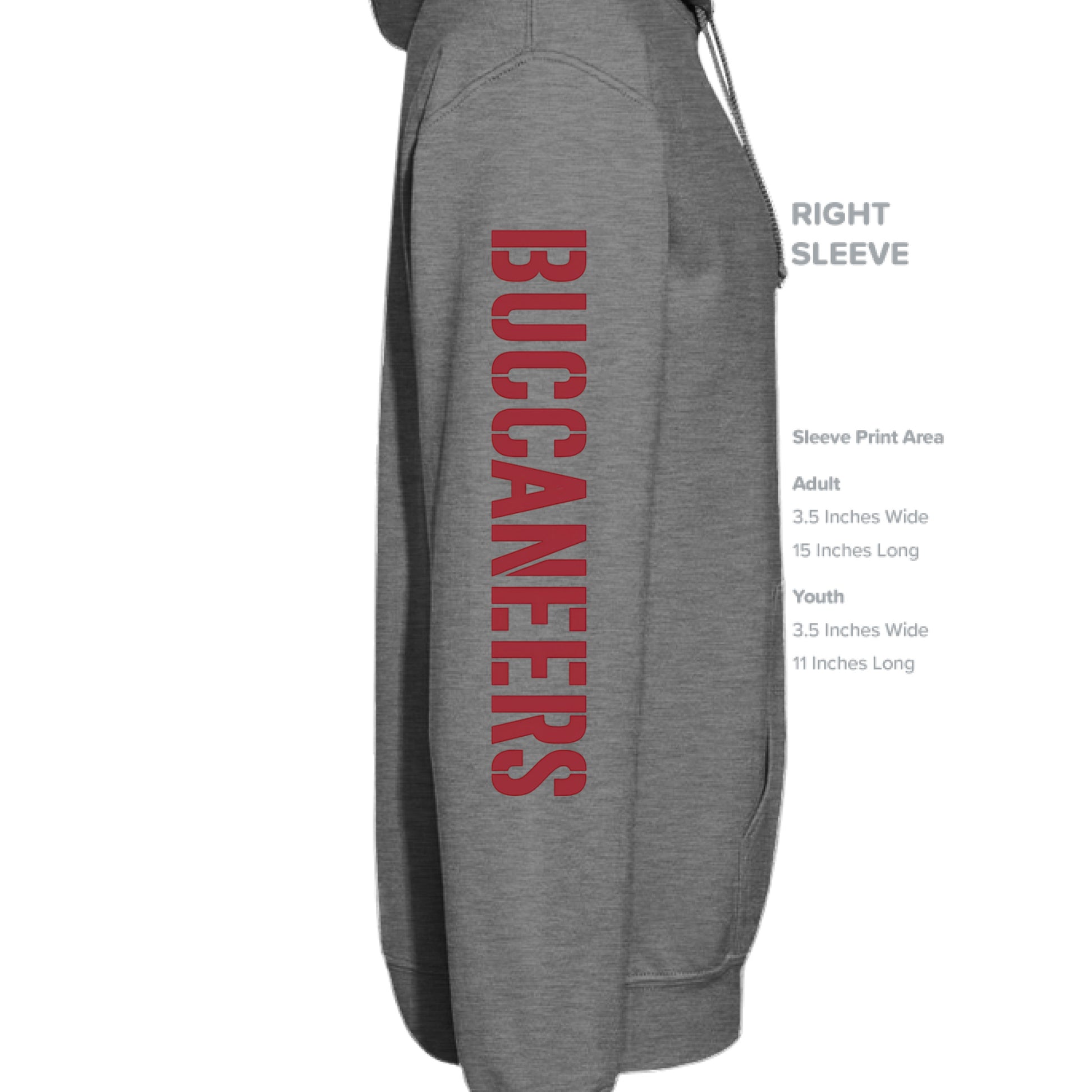 GRAPHITE HEATHER - SLEEVE_RIGHT